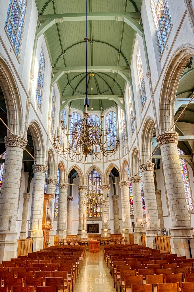 HDR sint-janskerk grote kerk sint-jan sint jan gouda glas in lood eglise church kerkfotografie pelerinage religie religion bedevaartsoord rooms katholiek protestant